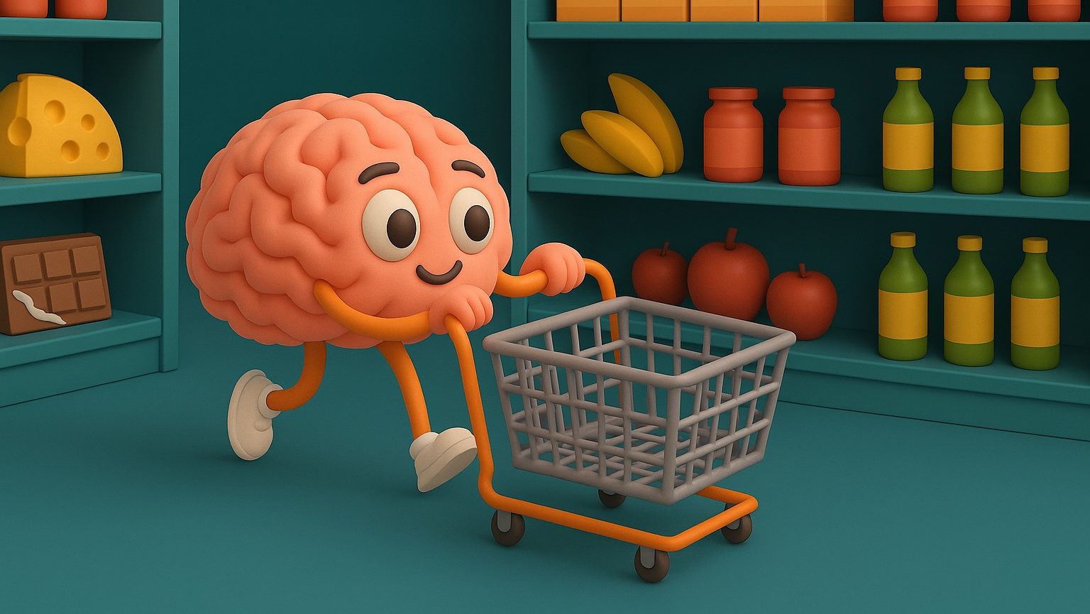 мозг в супермаркете