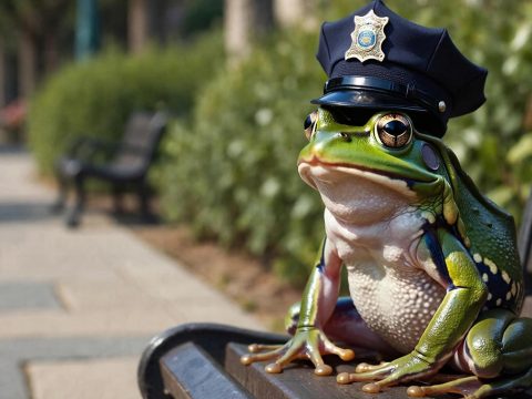 ИИ по ошибке «превратил» американского полицейского в лягушку