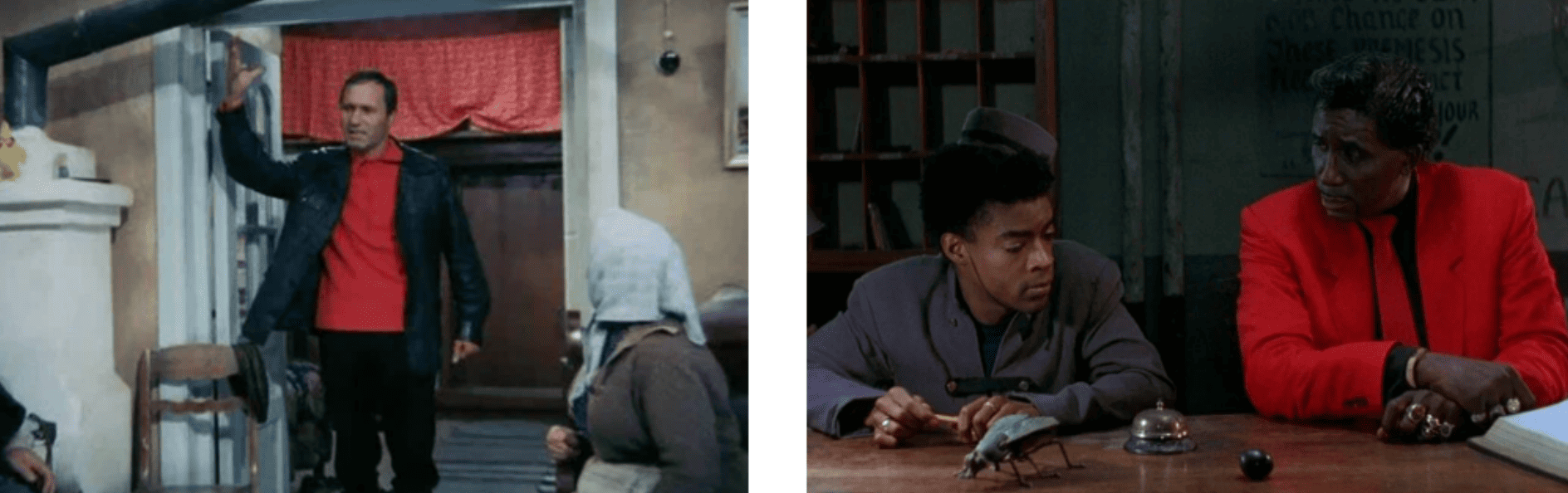 фильм Шукшина "Калина красная", фильм Джармуша "Таинственный поезд"