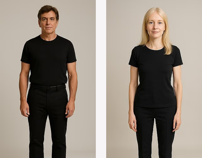 идеал мужской и женской красоты, красивые люди, физическая привлекательность