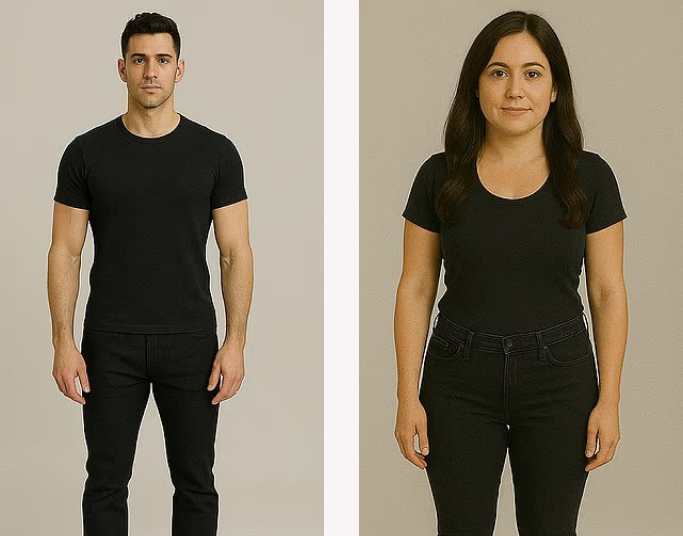 идеал мужской и женской красоты, красивые люди, физическая привлекательность