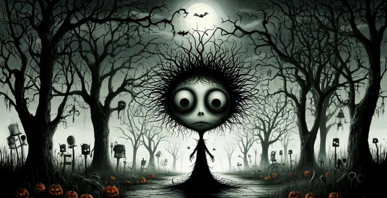 готика, мистика, тим бертон