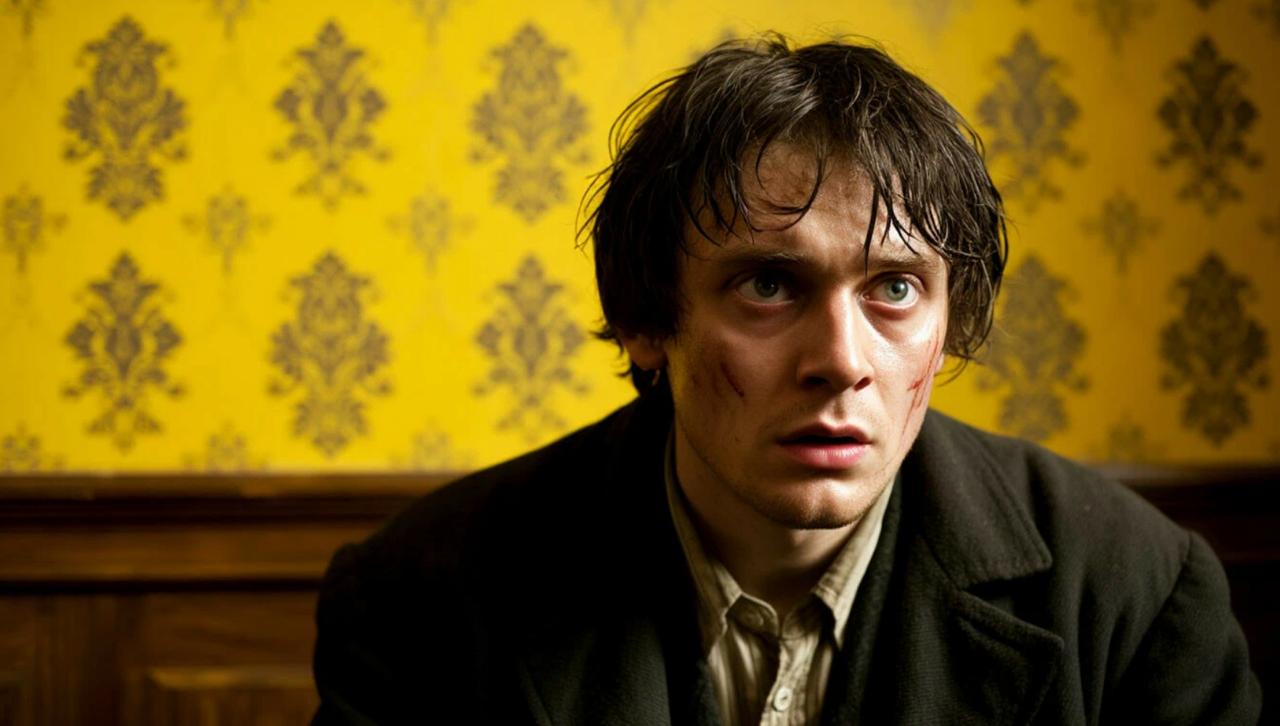 родион раскольников, "преступление и наказание", достоевский, желтые обои