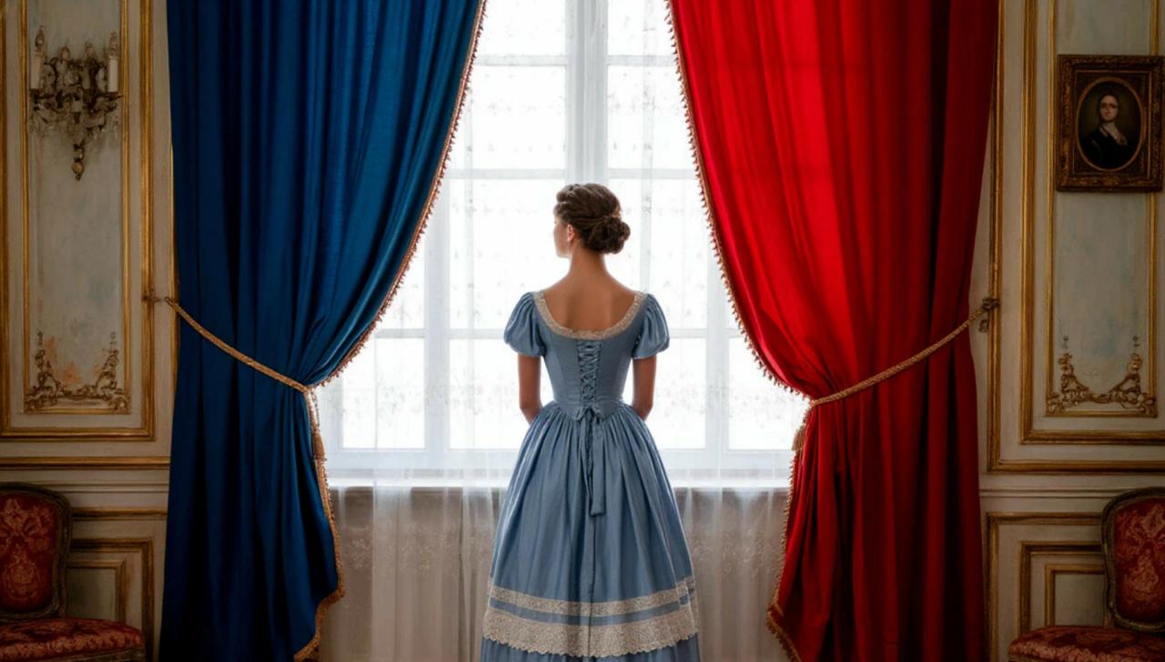 наташа ростова, синие занавески, значение цвета в "войне и мире"