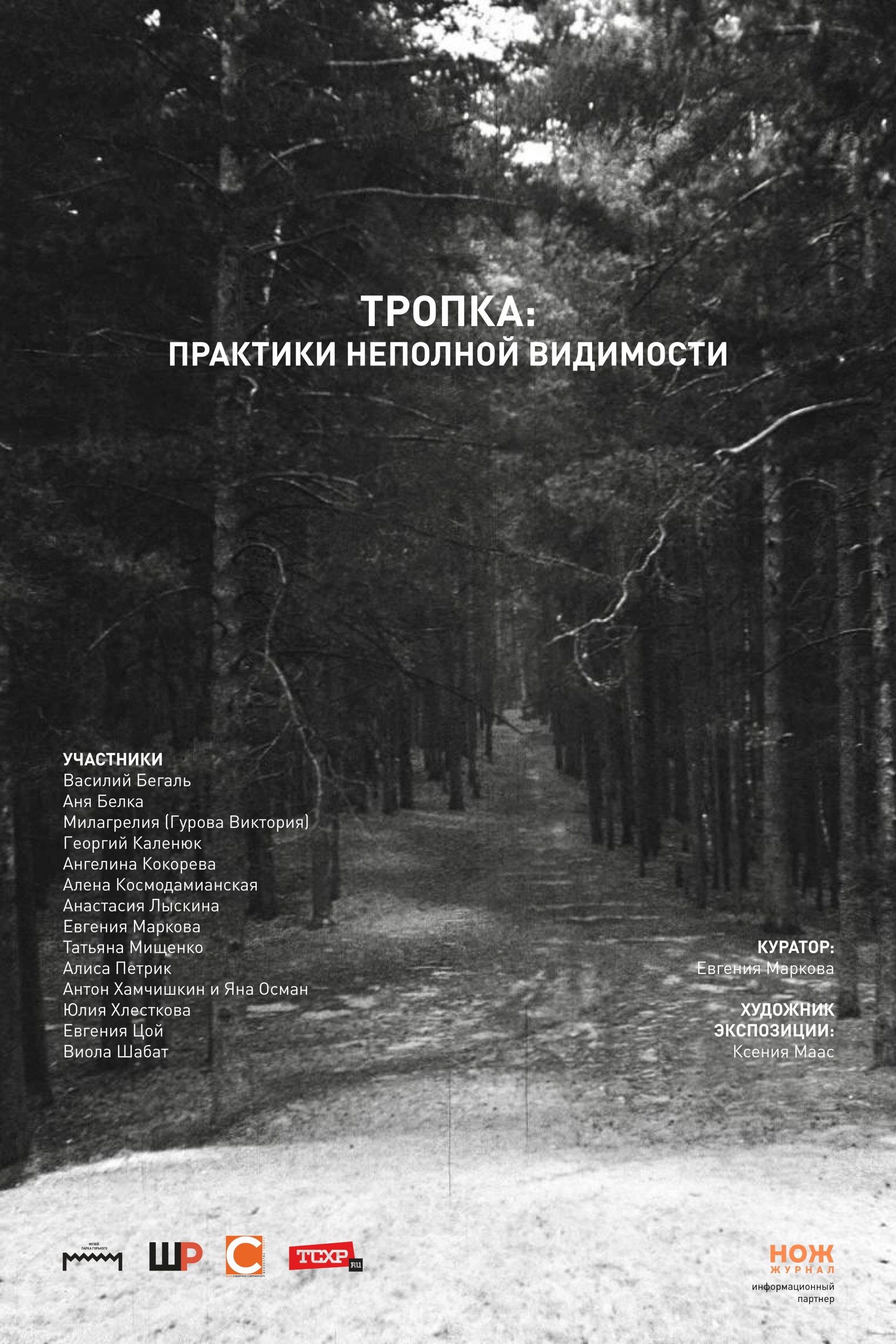 «Тропка: Практики неполной видимости» в московском Музее Парка Горького.