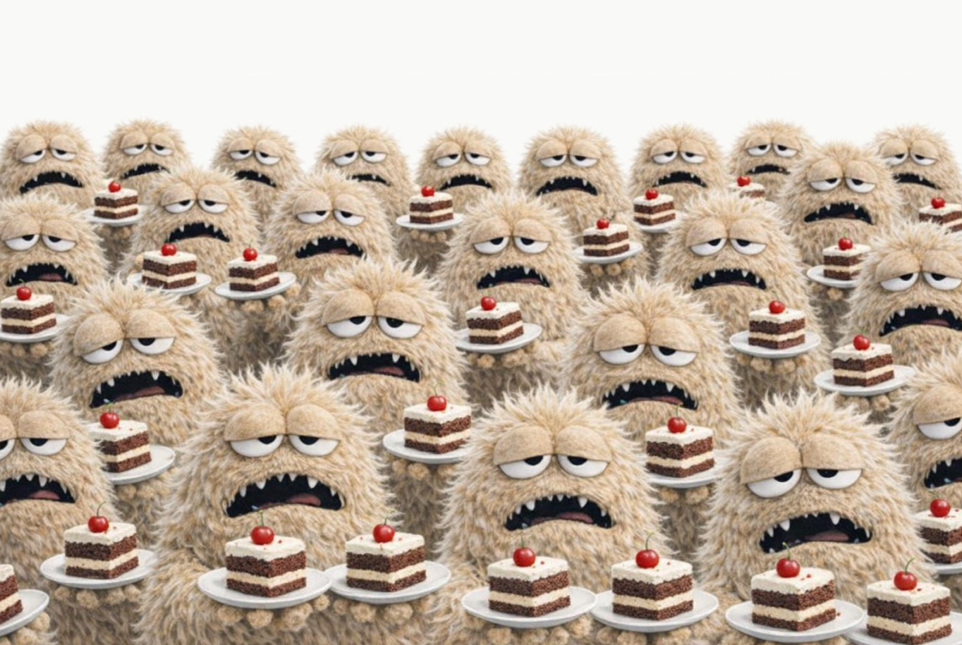 Милые чудики с тортами