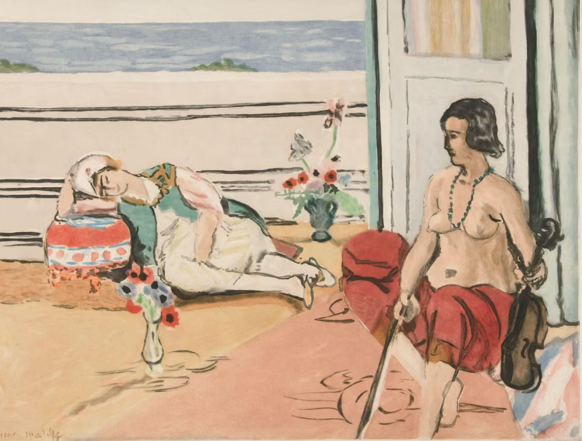«Одалиска на террасе», Анри Матисс (1922)