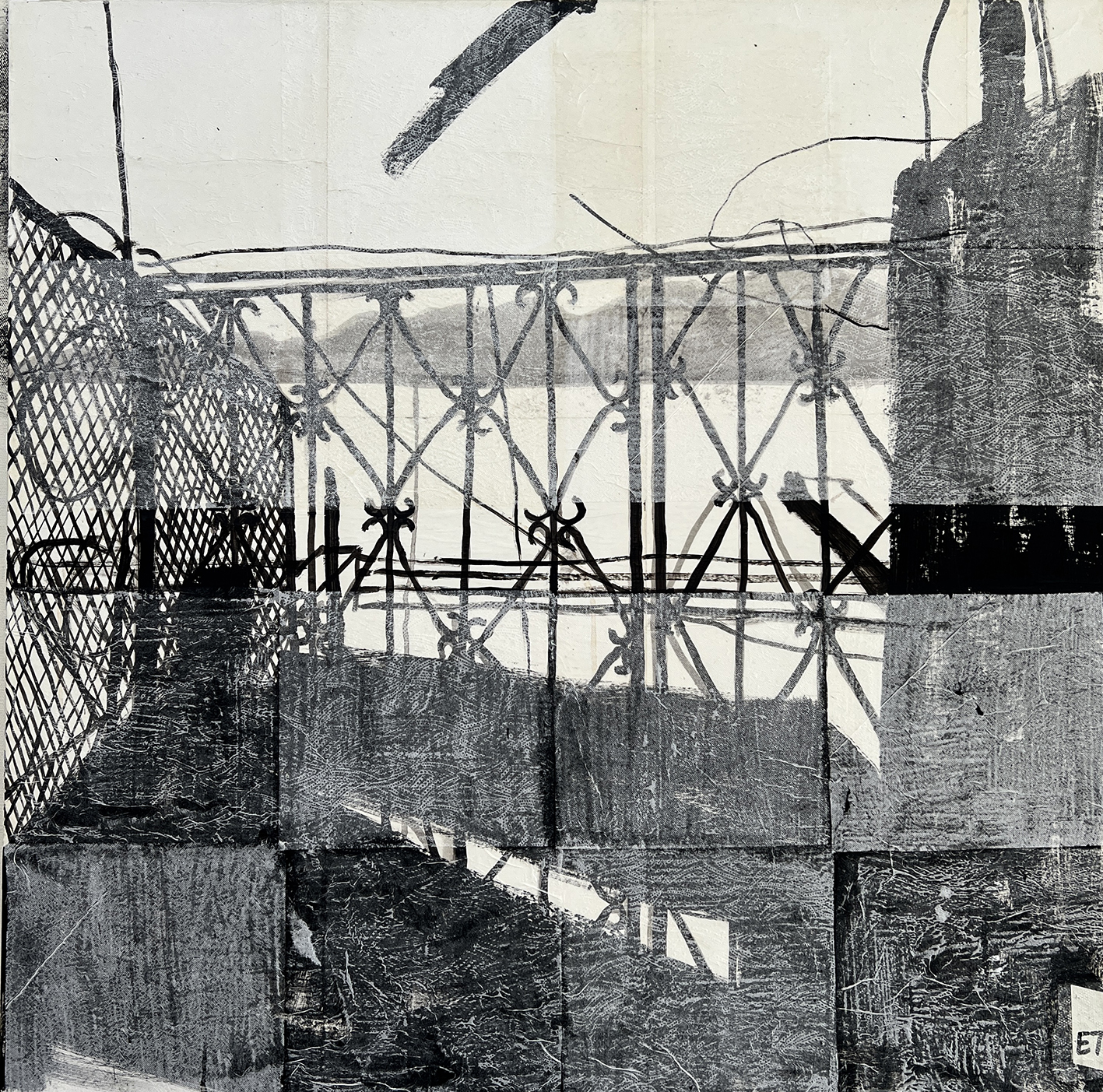 Туман из серии «Структуры бытия», Елена Тарутина 