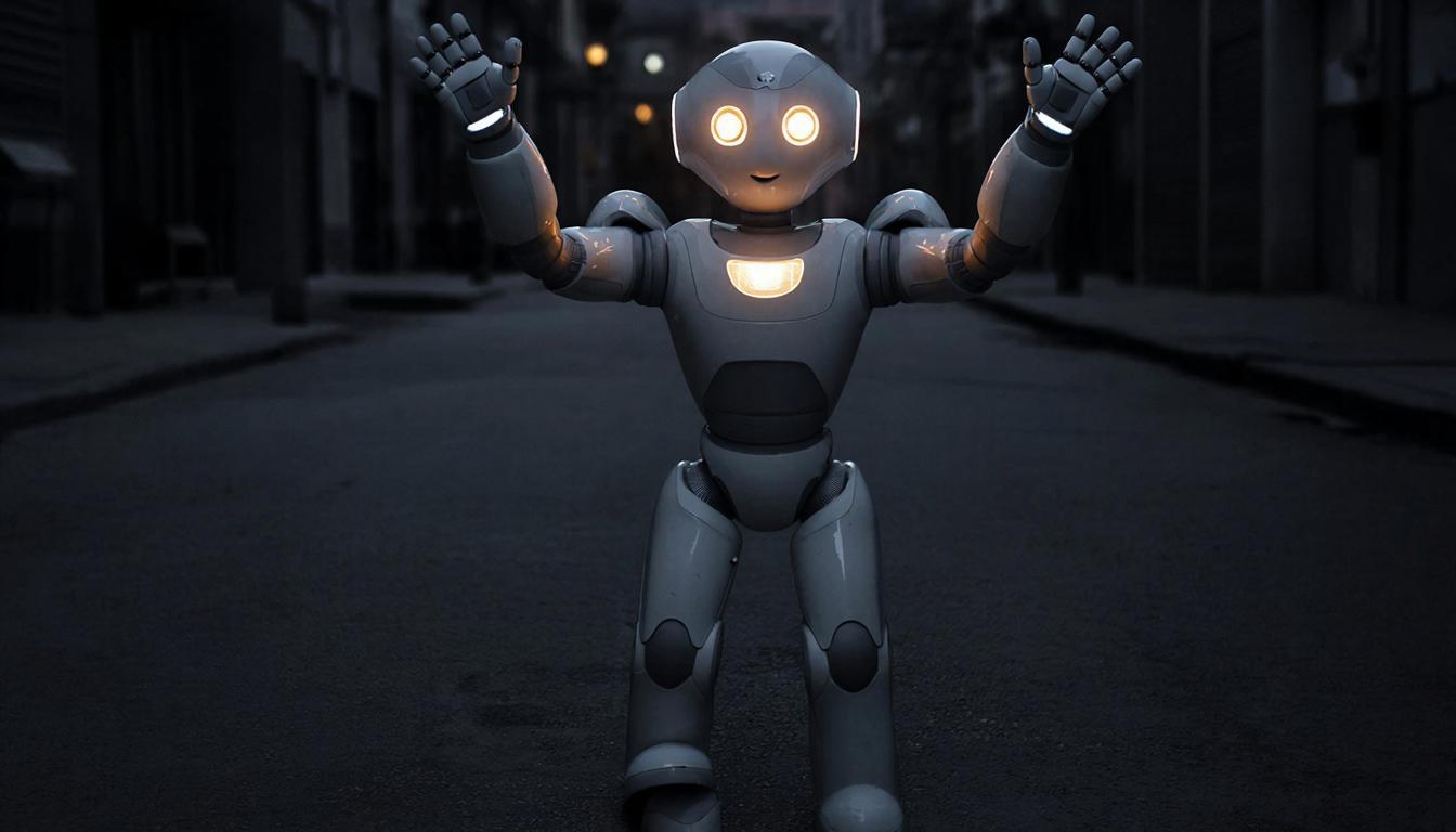 китайский робот, роботы пугают