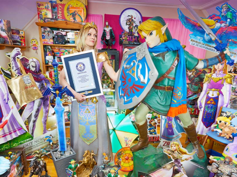 Учительница из Норвегии собрала самую большую коллекцию предметов по мотивам игры «Легенда о Зельде»