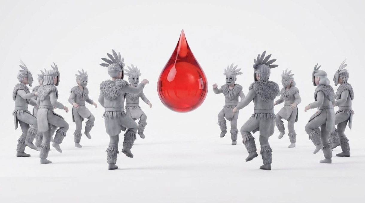 шаманы, кровь, язычество 