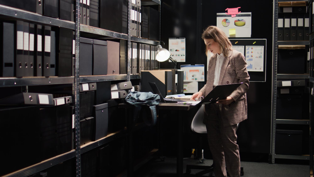 архив, офис, работа