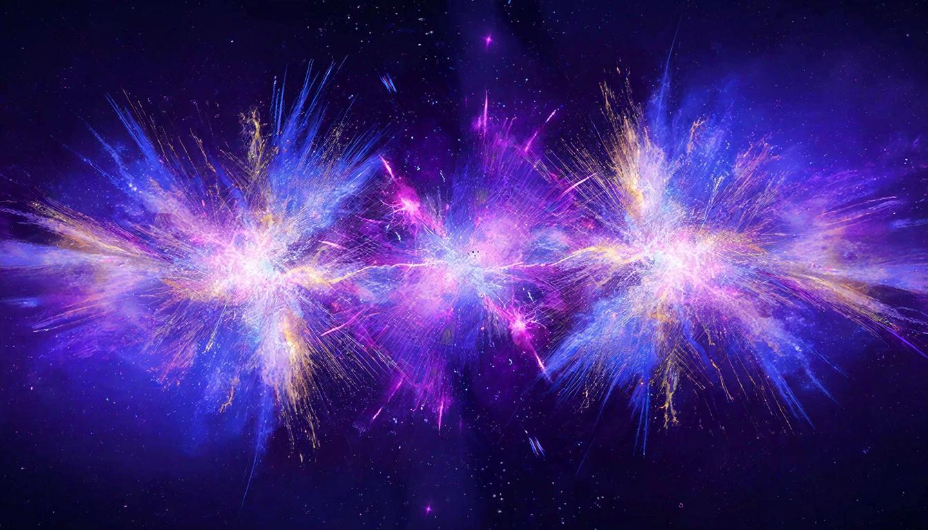 Большой взрыв, начало времен, космос, природа темной материи