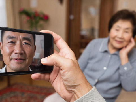 Китаянка не знает о гибели своего сына и общается с его ИИ-клоном