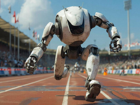 Человекоподобные роботы-бегуны победили людей на полумарафоне в Пекине