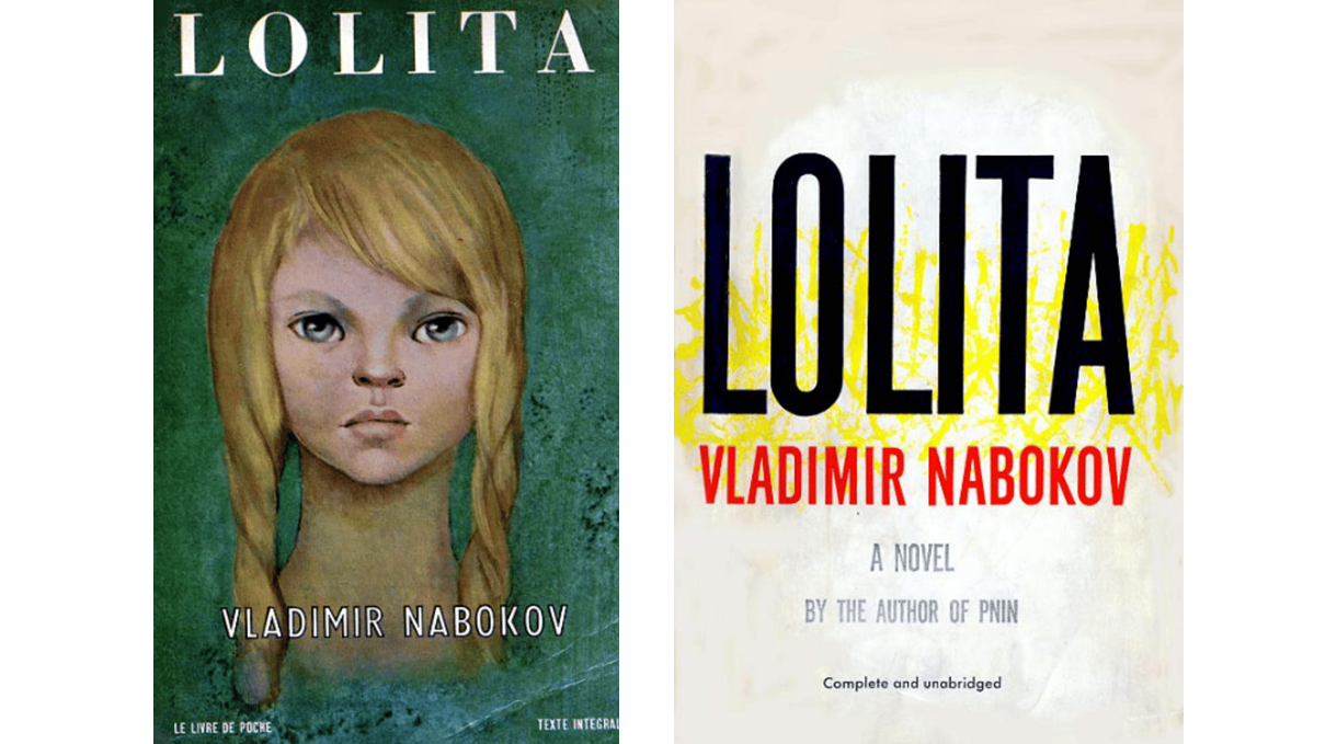 набоков лолита обложки книги