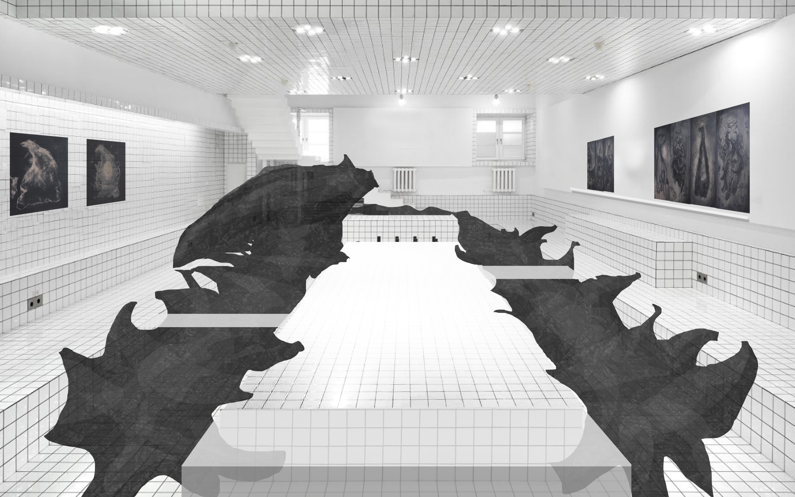 Эскиз экспозиции Даниила Пирогова