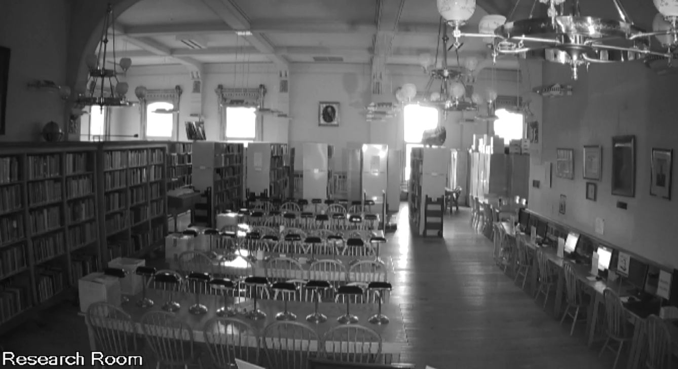 призраки в библиотеке, паранормальные явления