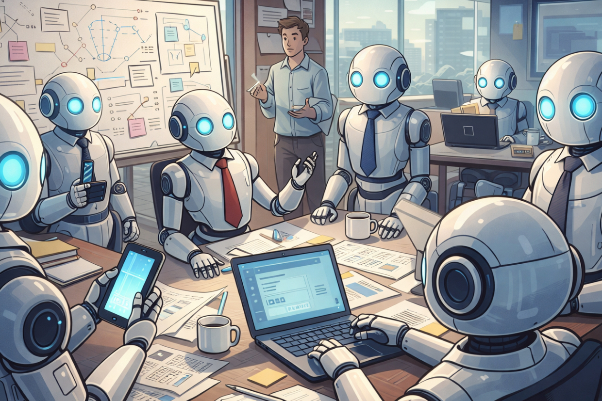 Исследование: в коллективах ИИ-агентов процветают конформизм и бюрократия