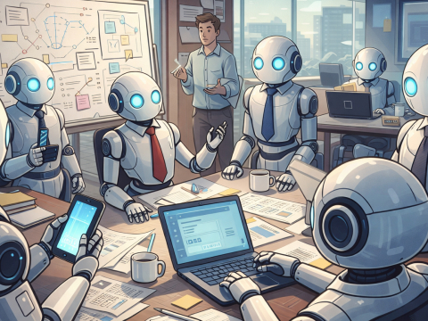 Исследование: в коллективах ИИ-агентов процветают конформизм и бюрократия