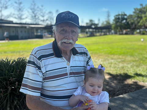 Жителя Австралии признали самым старым дедушкой на планете