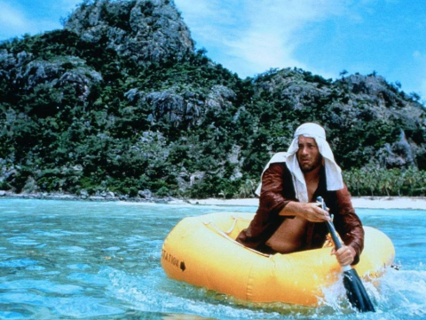 Круизный лайнер сел на мель у острова, на котором снимали фильм «Изгой»