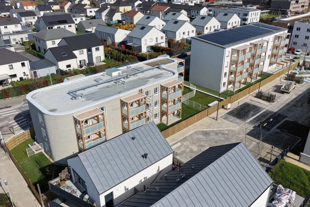 3D-принтер, 3D-печать зданий, новости архитектуры, дом во Франции