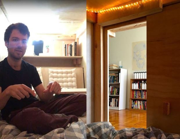 Житель Сан-Франциско поселился в деревянном ящике в знак протеста против цен на аренду жилья