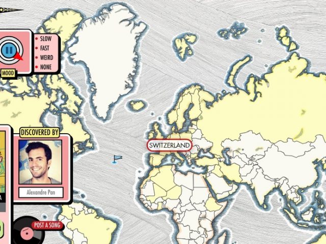 Новый лучший сайт: музыкальная карта мира по странам и десятилетиям