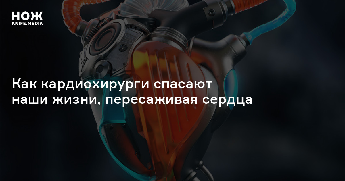Как кардиохирурги спасают наши жизни, пересаживая сердца — Нож
