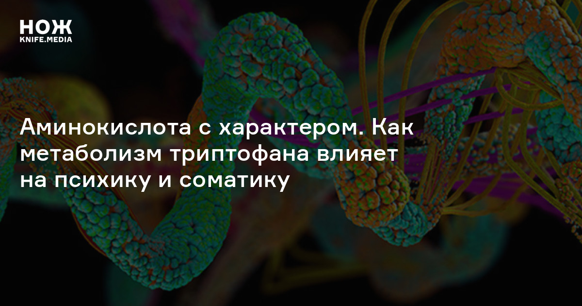 Триптофан — Нож