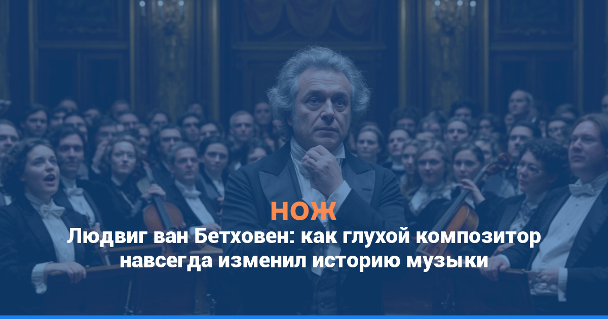 Людвиг ван Бетховен: как глухой композитор навсегда изменил историю музыки