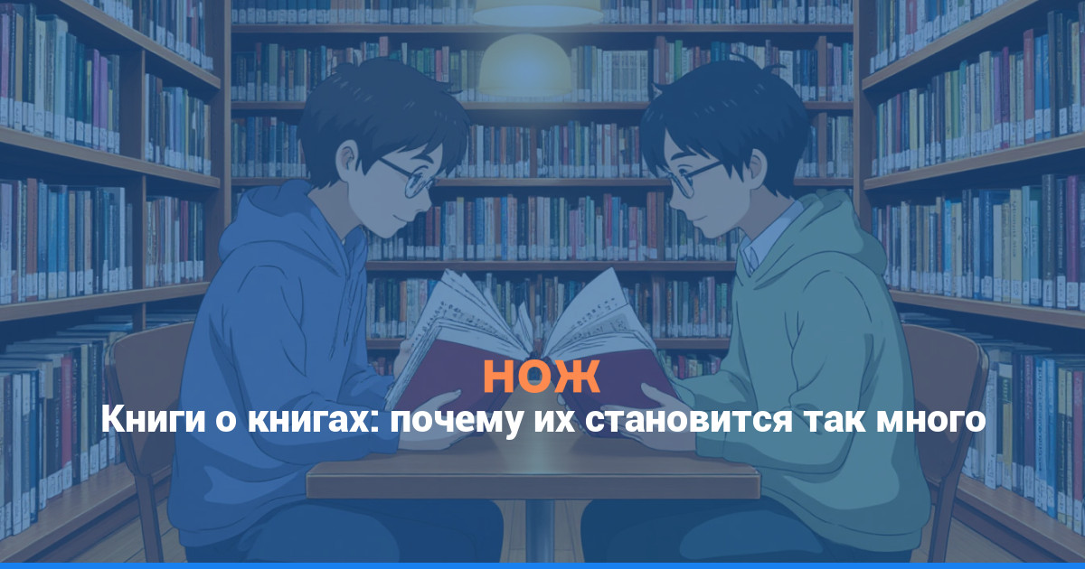 Книги о книгах: почему их становится так много