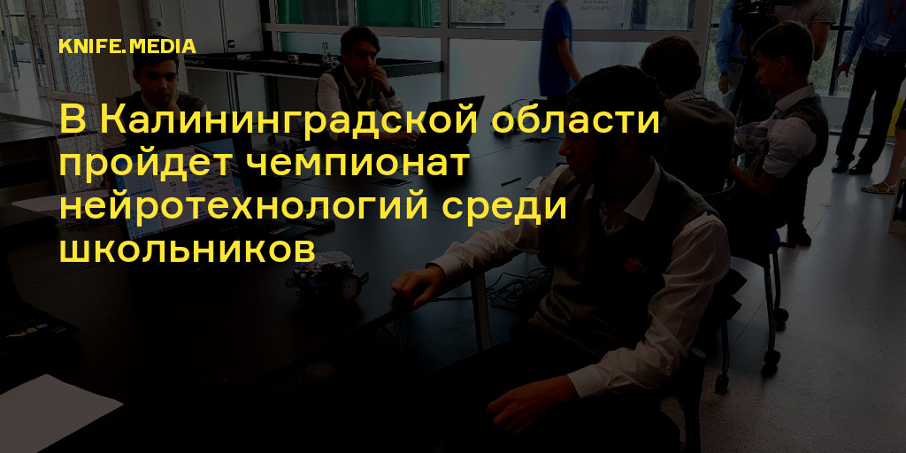 В Калининградской области пройдет чемпионат нейротехнологий среди ...