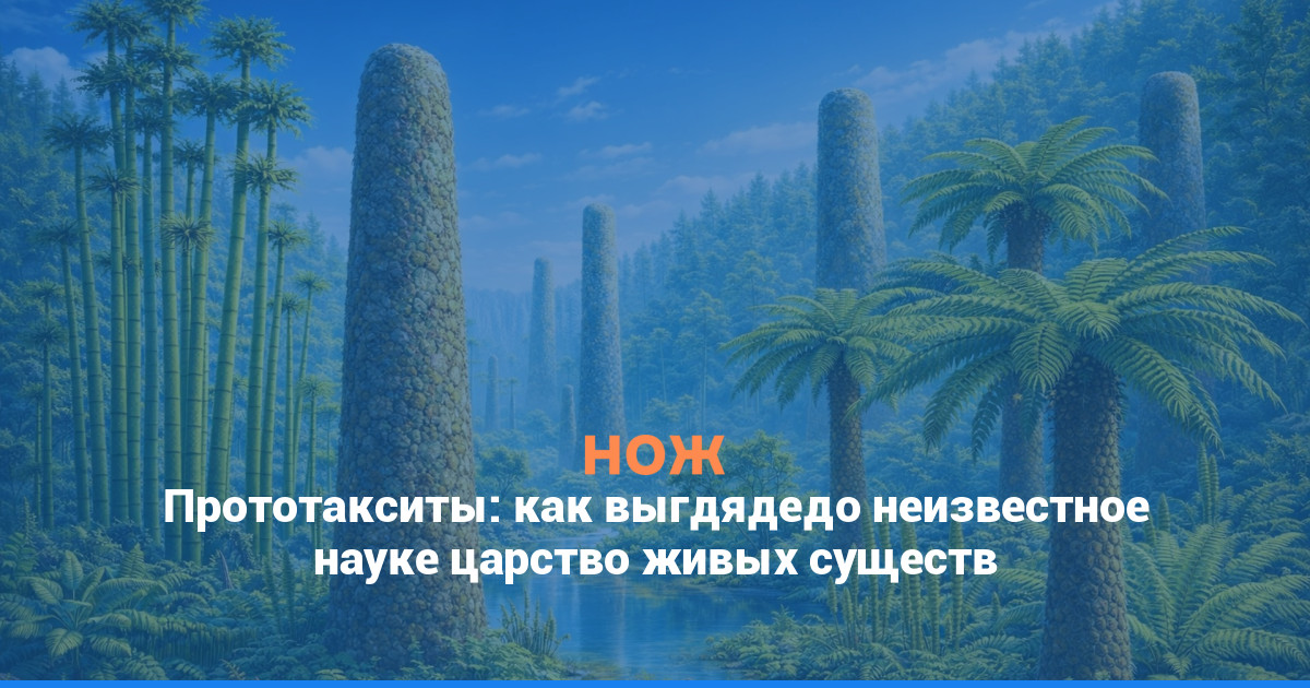 Прототакситы: неведомая форма жизни