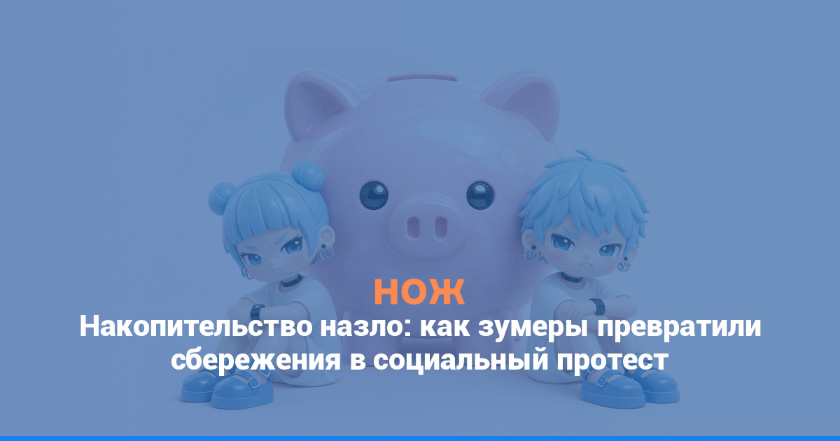 Накопительство назло: как зумеры превратили сбережения в социальный протест