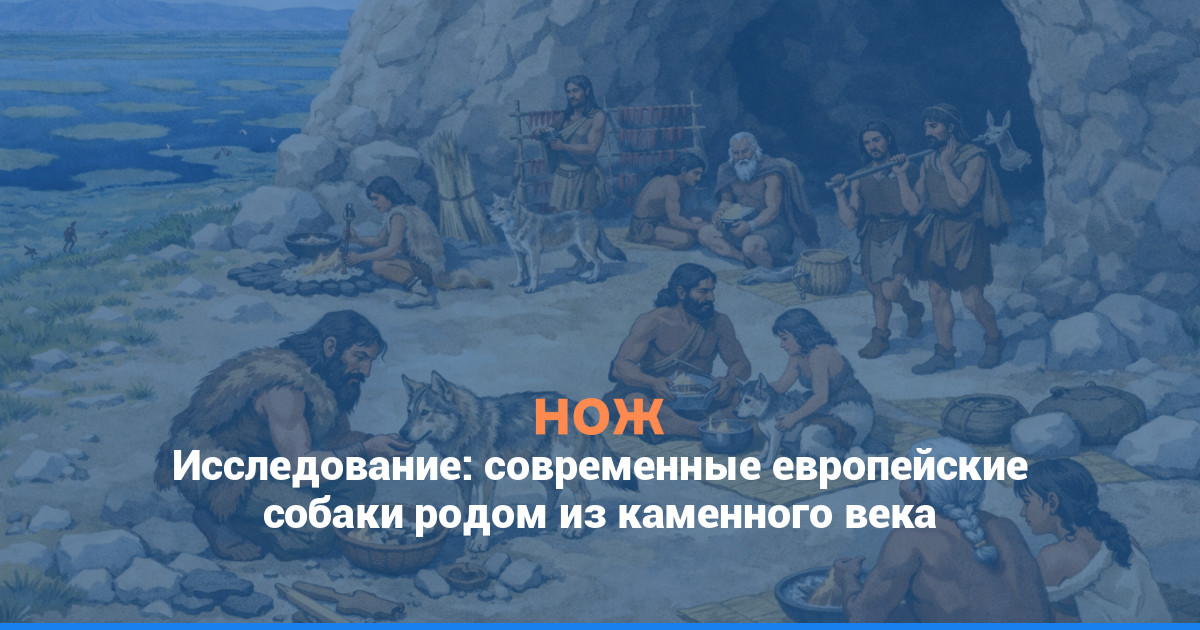 Исследование: современные европейские собаки родом из каменного века