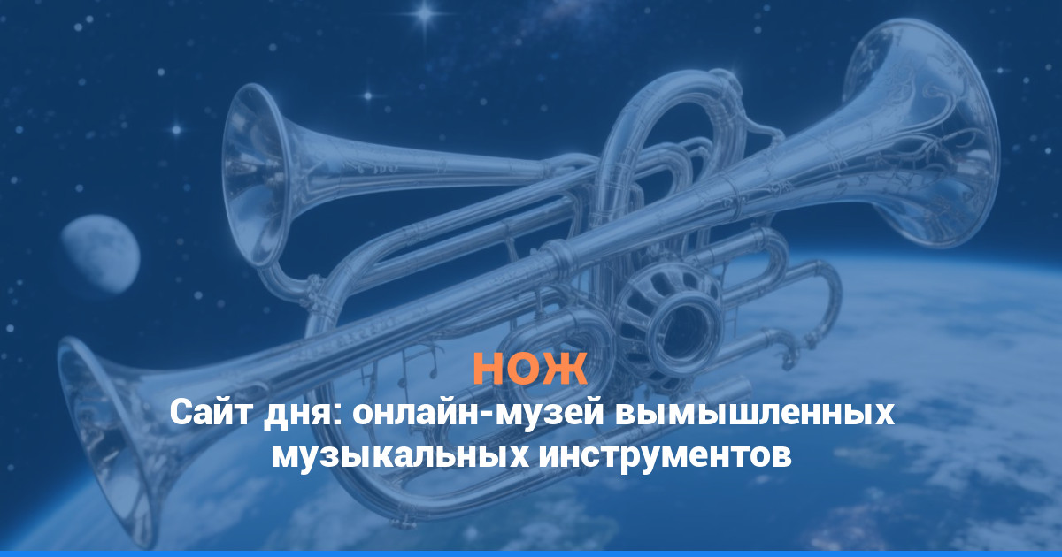 Сайт дня: онлайн-музей вымышленных музыкальных инструментов