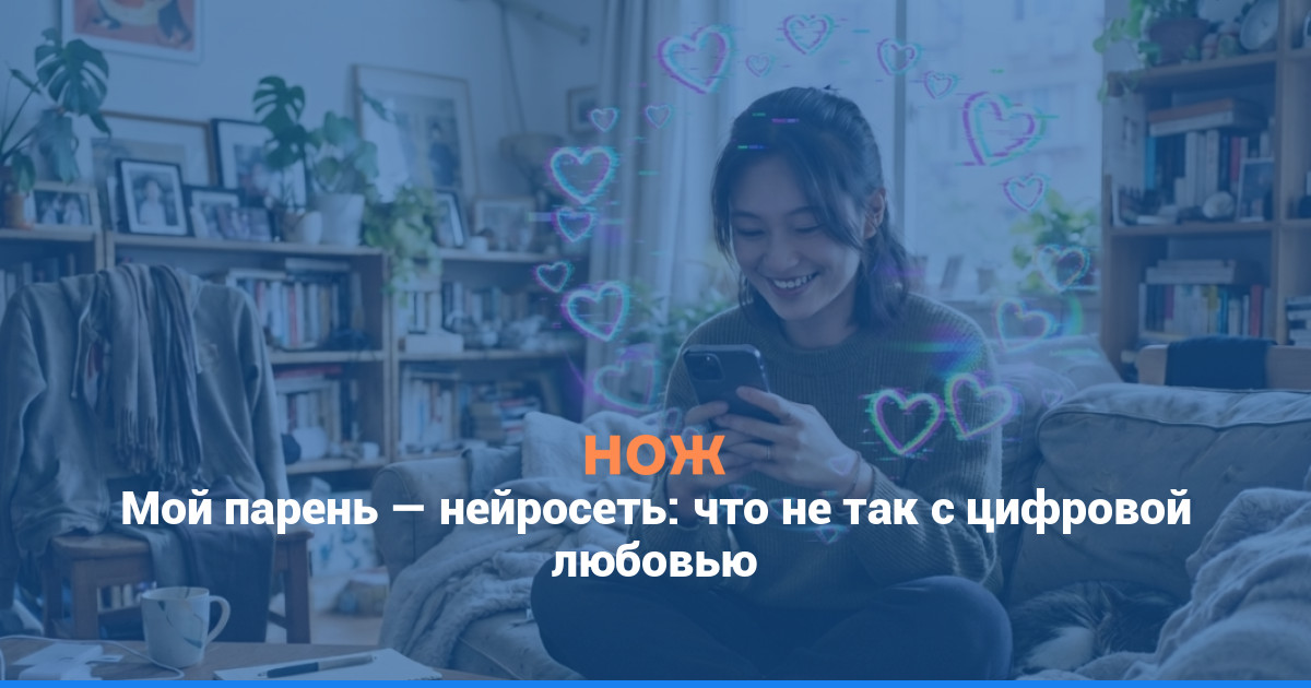 Мой парень — нейросеть: что не так с цифровой любовью