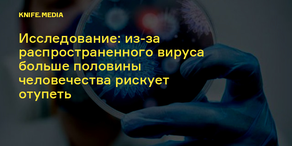 Исследование: из-за распространенного вируса больше половины ...